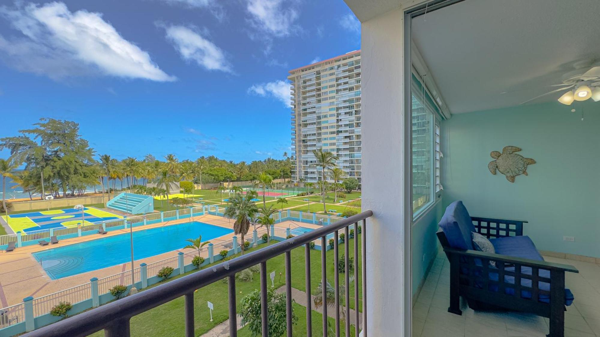 Moana'S Beach Apartment In Luquillo Pr Beach View Buitenkant foto